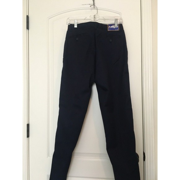 A+ School Uniform Pants Boys Size 16 Navy Blue - Picture 7 of 12
